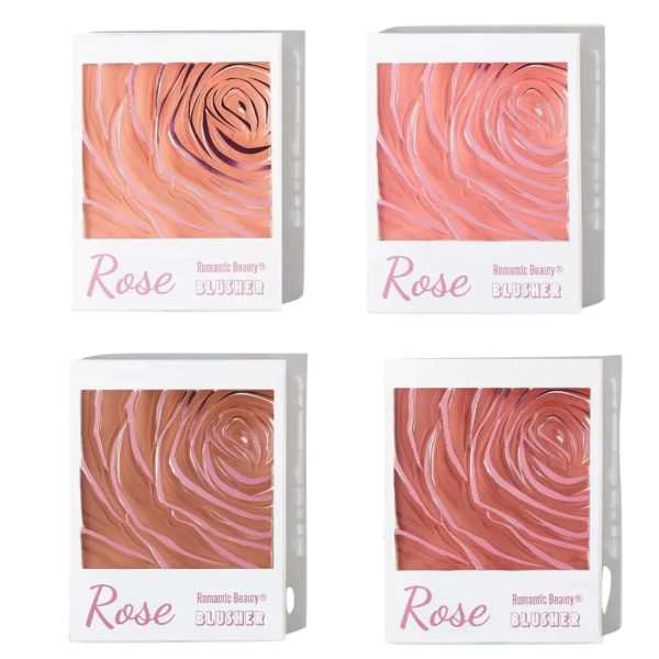 ROSE BLUSHER BLUSH POWDER MARCA ROMANTIC BEAUTY